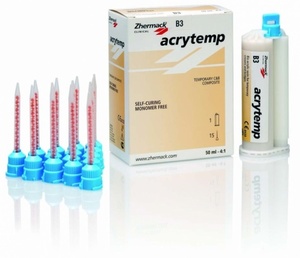 [49135] ACRYTEMP COLOR A2 50ML+ 15 PUNT MEZC RESINA BIS ACRILICA PARA PROVISIONALES REF. C700200