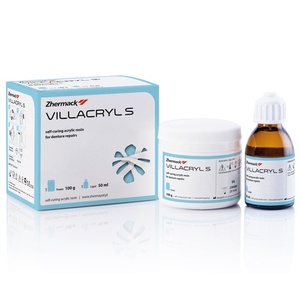 [41831] VILLACRYL S COLOR 0 (TRANSPARENTE) AUTORAPIDO P/REPARACION D/DENTADURA 100G POLVO 50ML LIQ V1300Z01